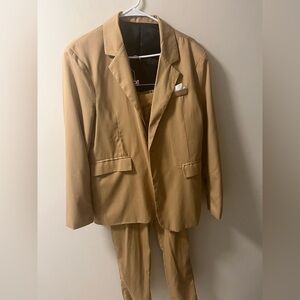 Classic Tan Men's Suit